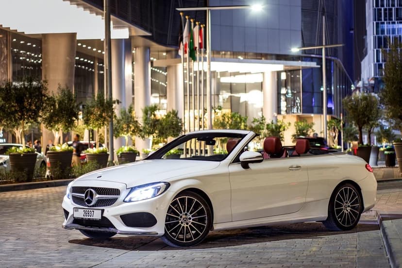 Rent Mercedes C200 2020 in UAE