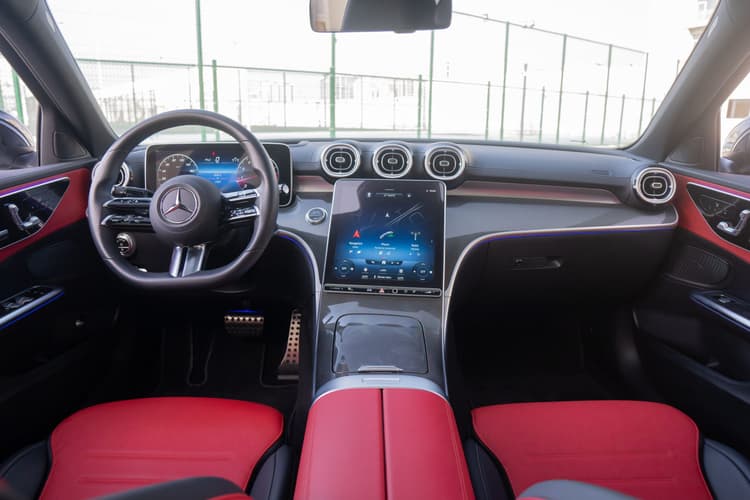 Rent Mercedes C200 2023 in UAE