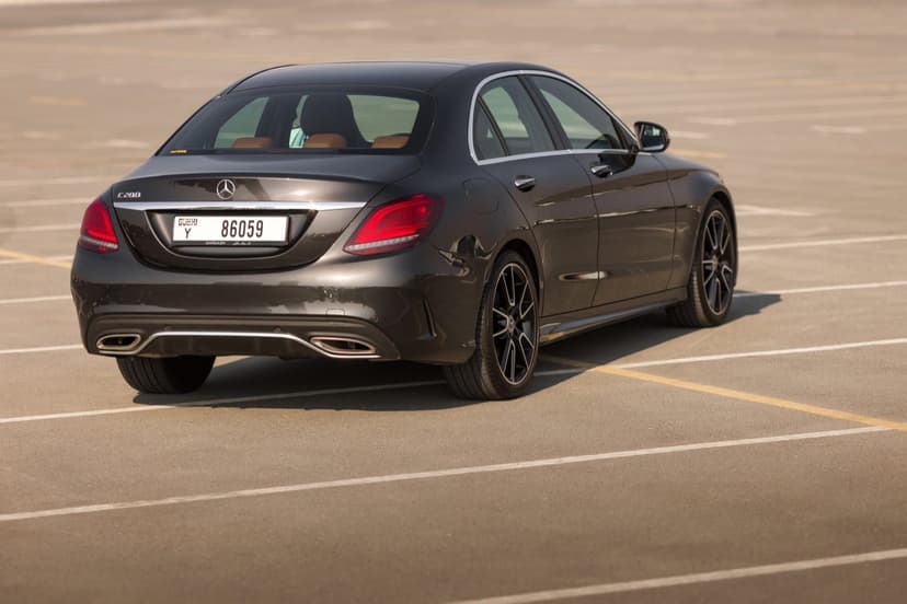 Mercedes C200 coupe 2022 Rental Dubai - View 4