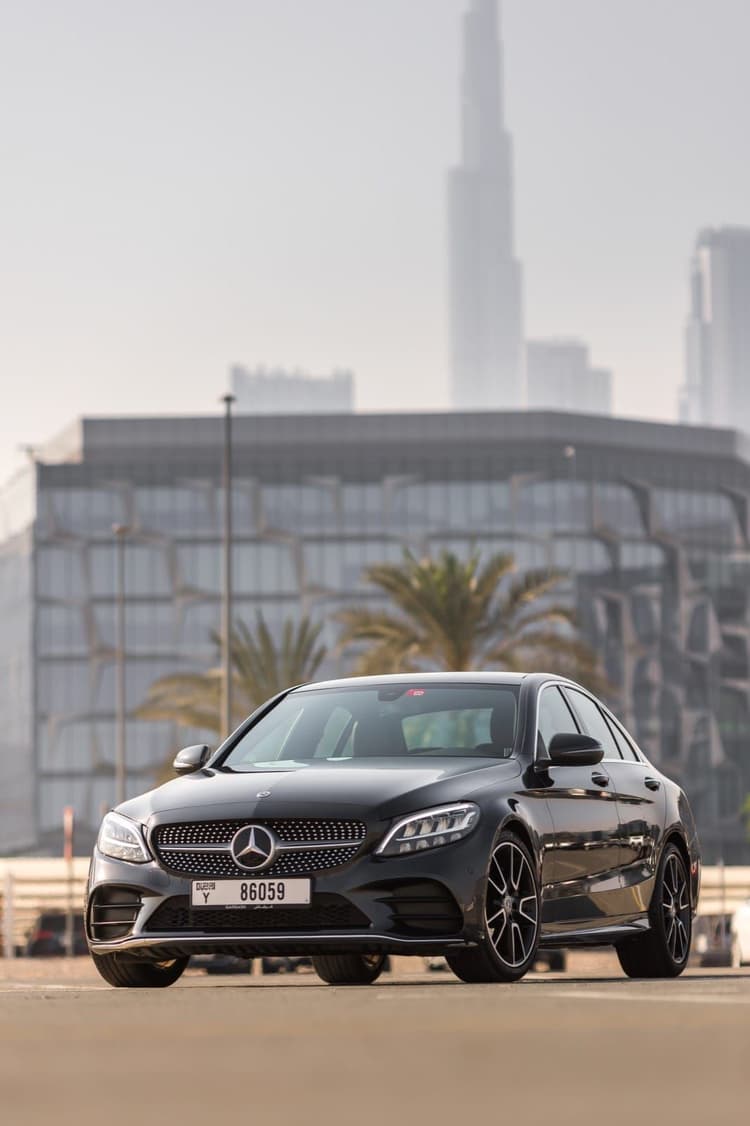 Rent Mercedes C200 coupe 2022 in UAE