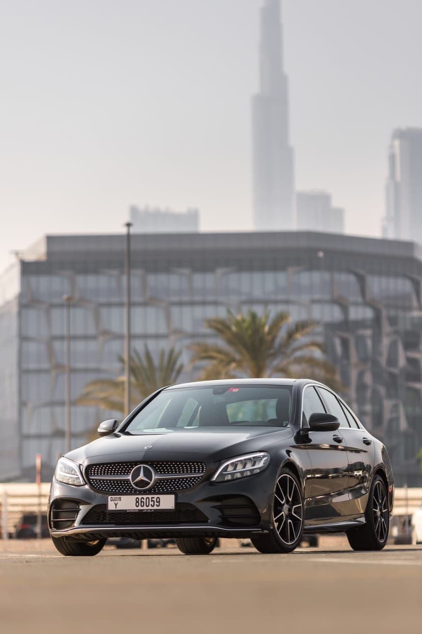 Mercedes C200 coupe 2022 Rental Dubai - View 5