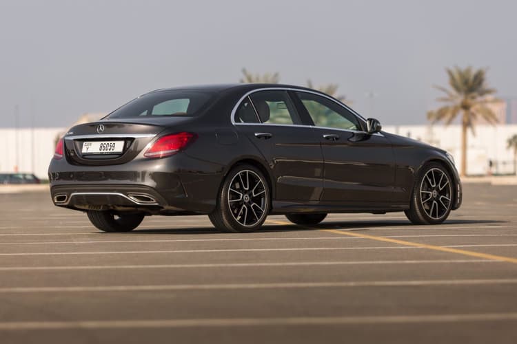 Rent Mercedes C200 coupe 2022 in UAE