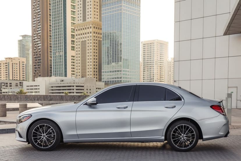 Mercedes C300 2021 Rental Dubai - View 6
