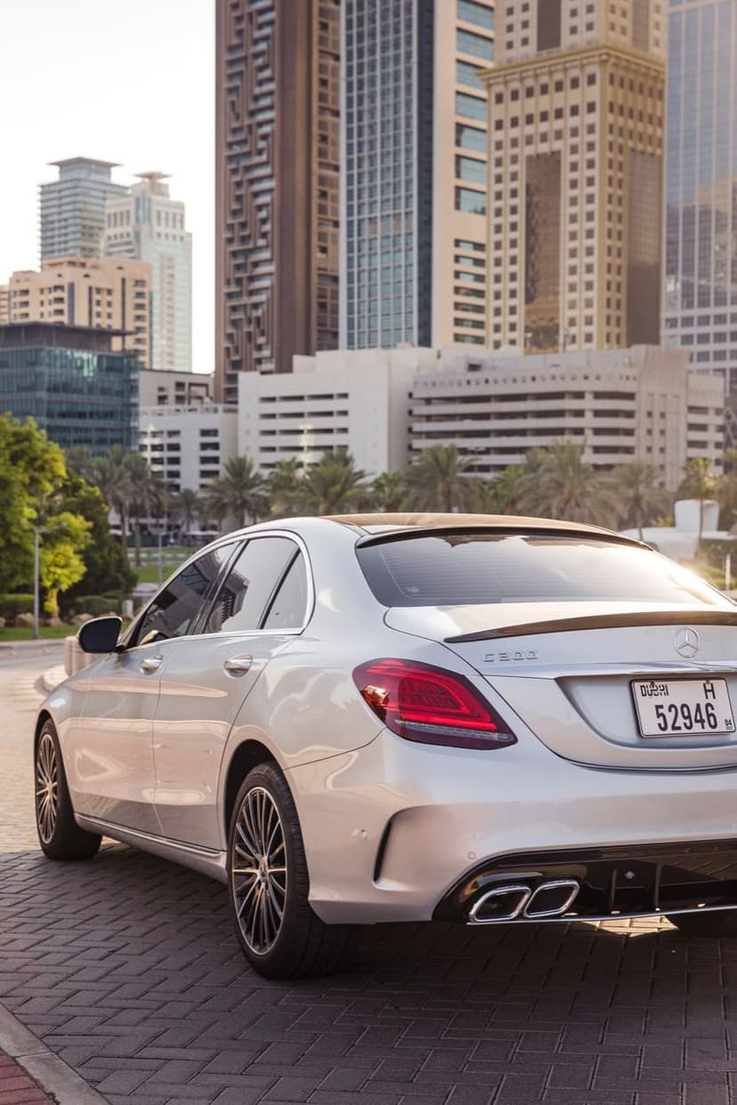 Mercedes C300 2021 Rental Dubai - View 16