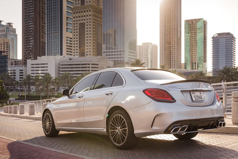 Mercedes C300 2021 Rental Dubai - View 10