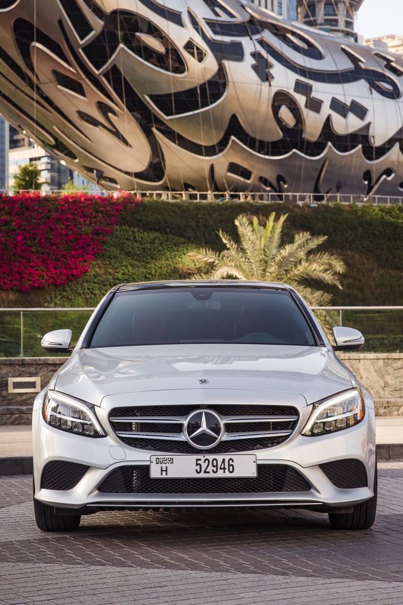 Mercedes C300 2021 Rental Dubai - View 17