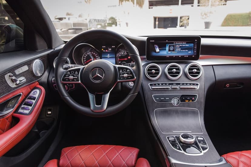 Mercedes C300 2021 Rental Dubai - View 11