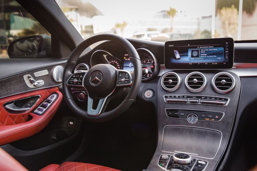 Mercedes C300 2021 Rental Dubai - View 13