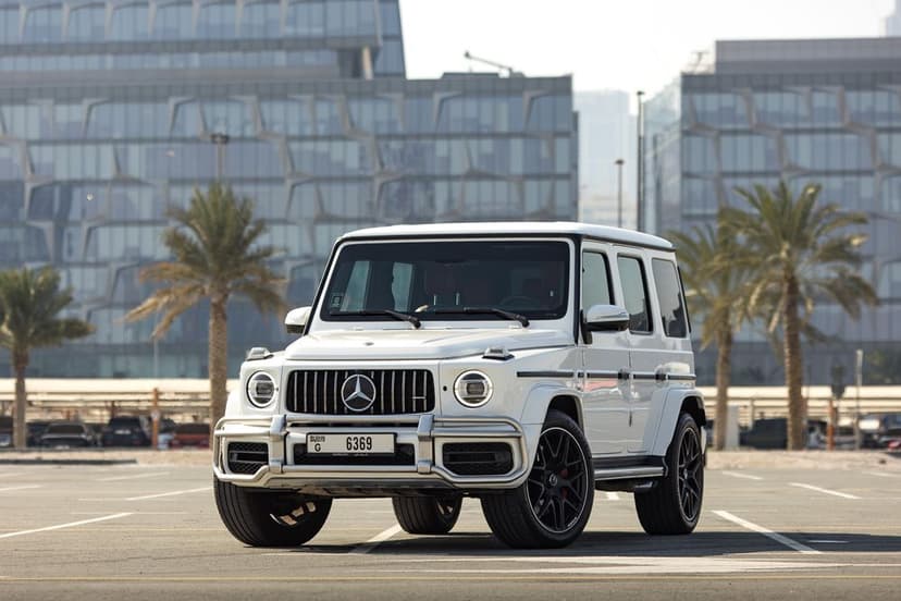 Mercedes G63 2021 Rental Dubai - View 6