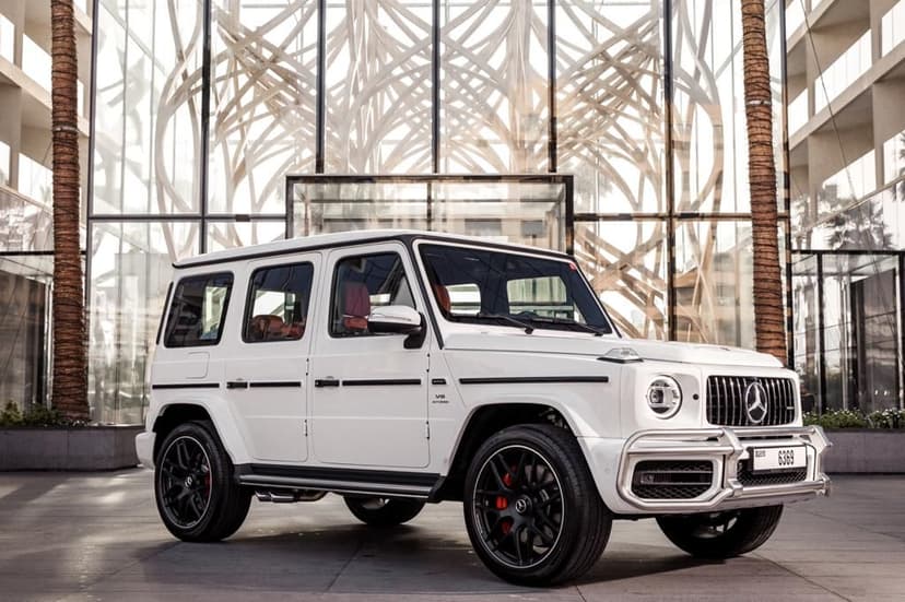 Mercedes G63 2021 Rental Dubai - View 7