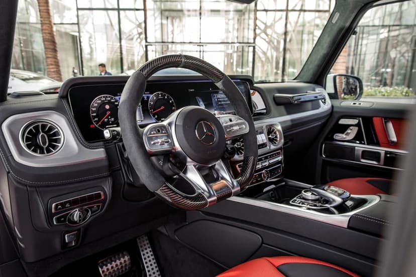 Mercedes G63 2021 Rental Dubai - View 4