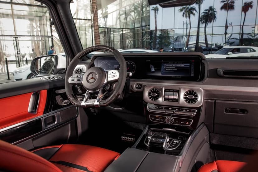 Mercedes G63 2021 Rental Dubai - View 3