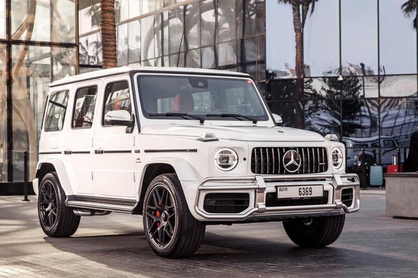 Mercedes G63 2021 Rental Dubai - View 5