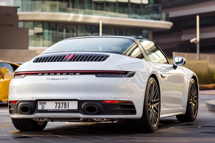 Rent Porsche 911 Targa 4s 2022 in UAE