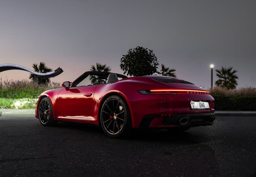 Porsche 911 carrera 4s 2023 Rental Dubai - View 3