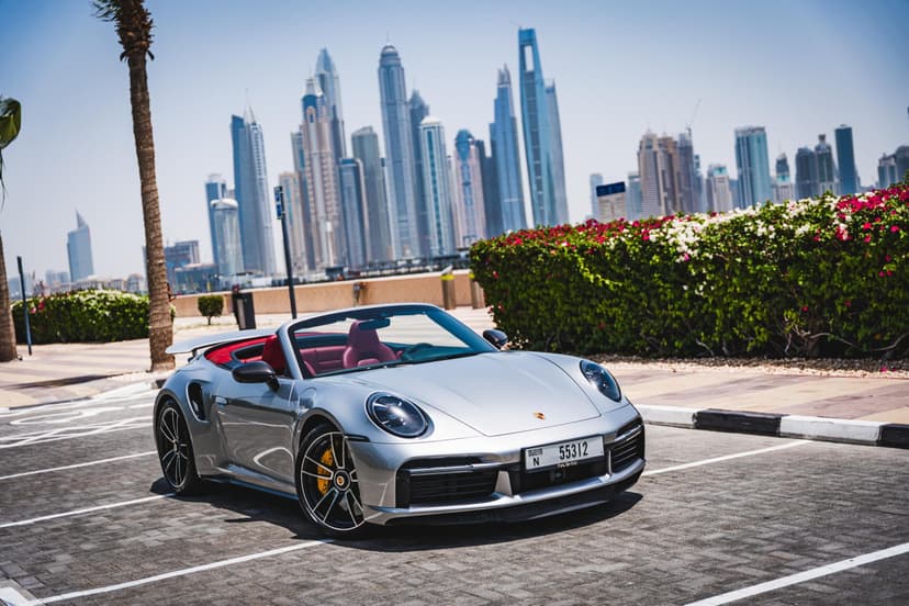 Rent Porsche 911 Turbo S cabrio 2024 in UAE