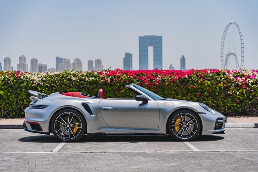 Rent Porsche 911 Turbo S cabrio 2024 in UAE