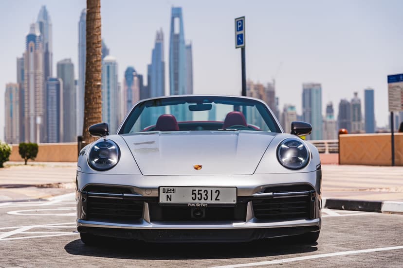 Rent Porsche 911 Turbo S cabrio 2024 in UAE