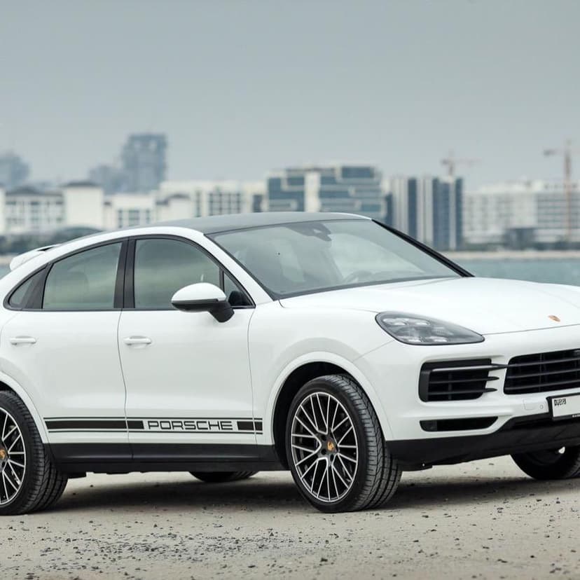 Rent Porsche Cayenne coupe 2021 in UAE