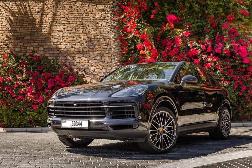 Rent Porsche Cayenne coupe 2021 in UAE