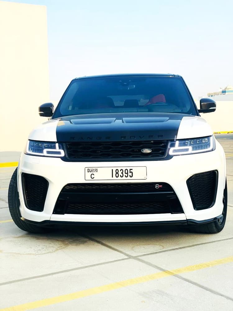 Rent RANGE ROVER SVR - FULL CARBON FIBERS 2022 in UAE