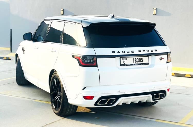 Rent RANGE ROVER SVR - FULL CARBON FIBERS 2022 in UAE