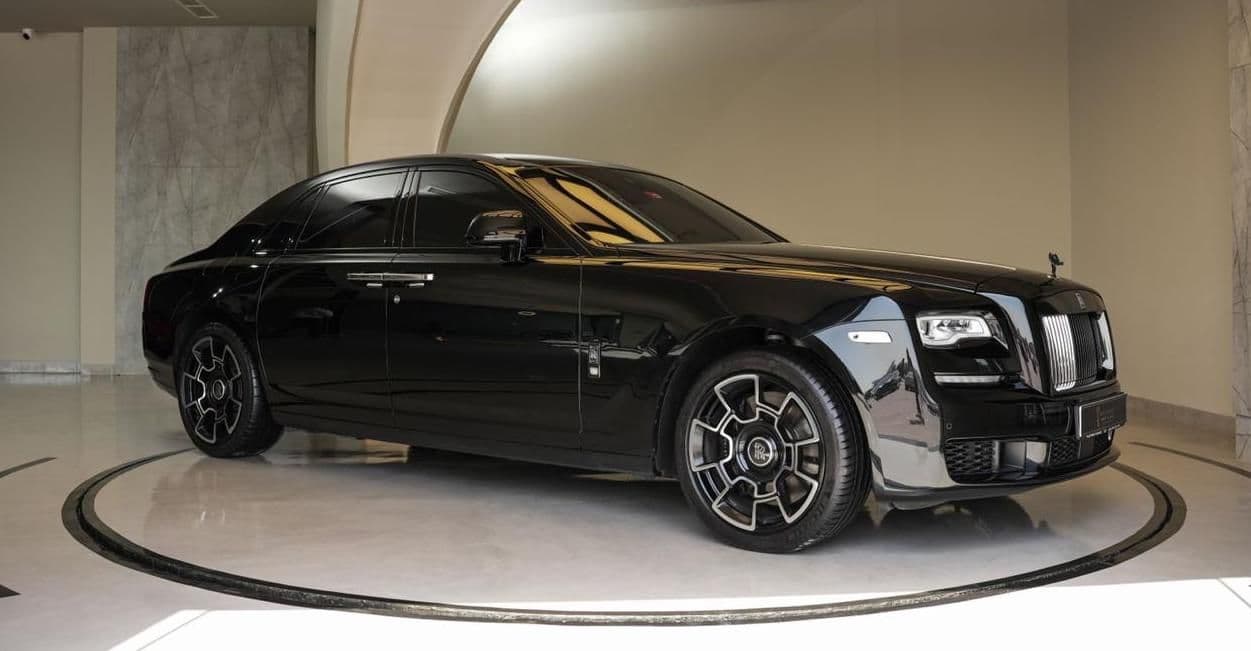 Rent ROLLS-ROYCE Ghost Black 2022 in UAE