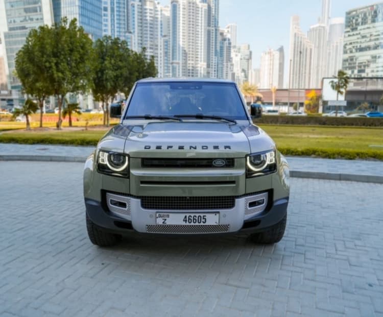 Rent Range Rover Defender 2020 in UAE