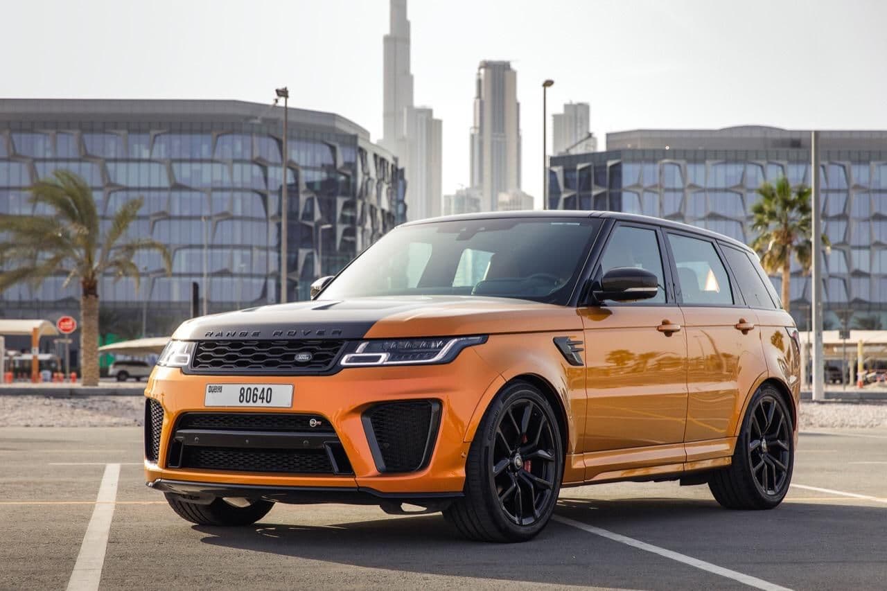 Rent Range Rover SVR in UAE