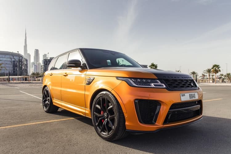 Rent Range Rover SVR in UAE