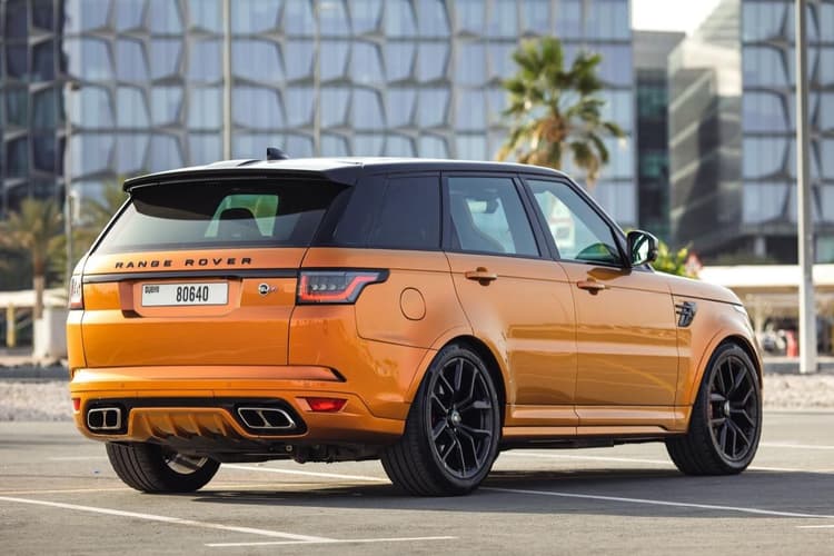 Rent Range Rover SVR in UAE