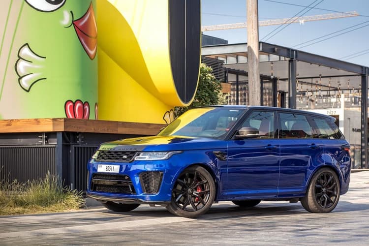 Rent Range Rover SVR in UAE