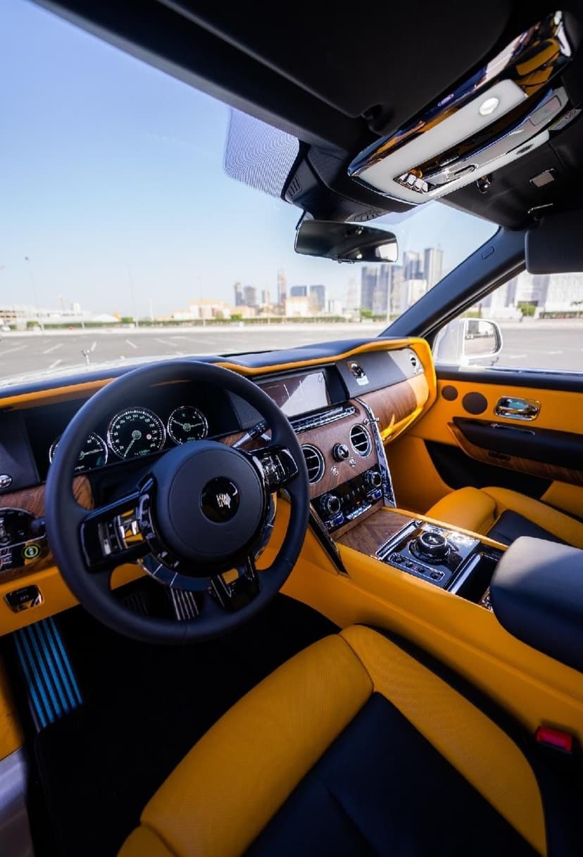 Rent Rolls Royce Cullinan 2023 in UAE