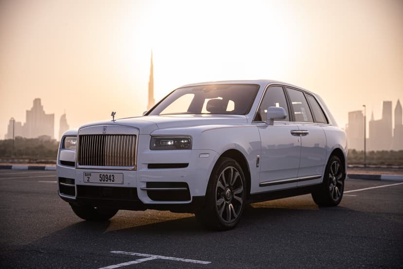 Rent Rolls Royce Cullinan 2023 in UAE