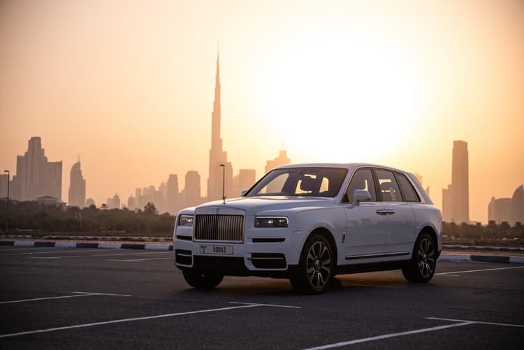 Rent Rolls Royce Cullinan 2023 in UAE