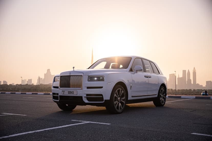 Rent Rolls Royce Cullinan 2023 in UAE