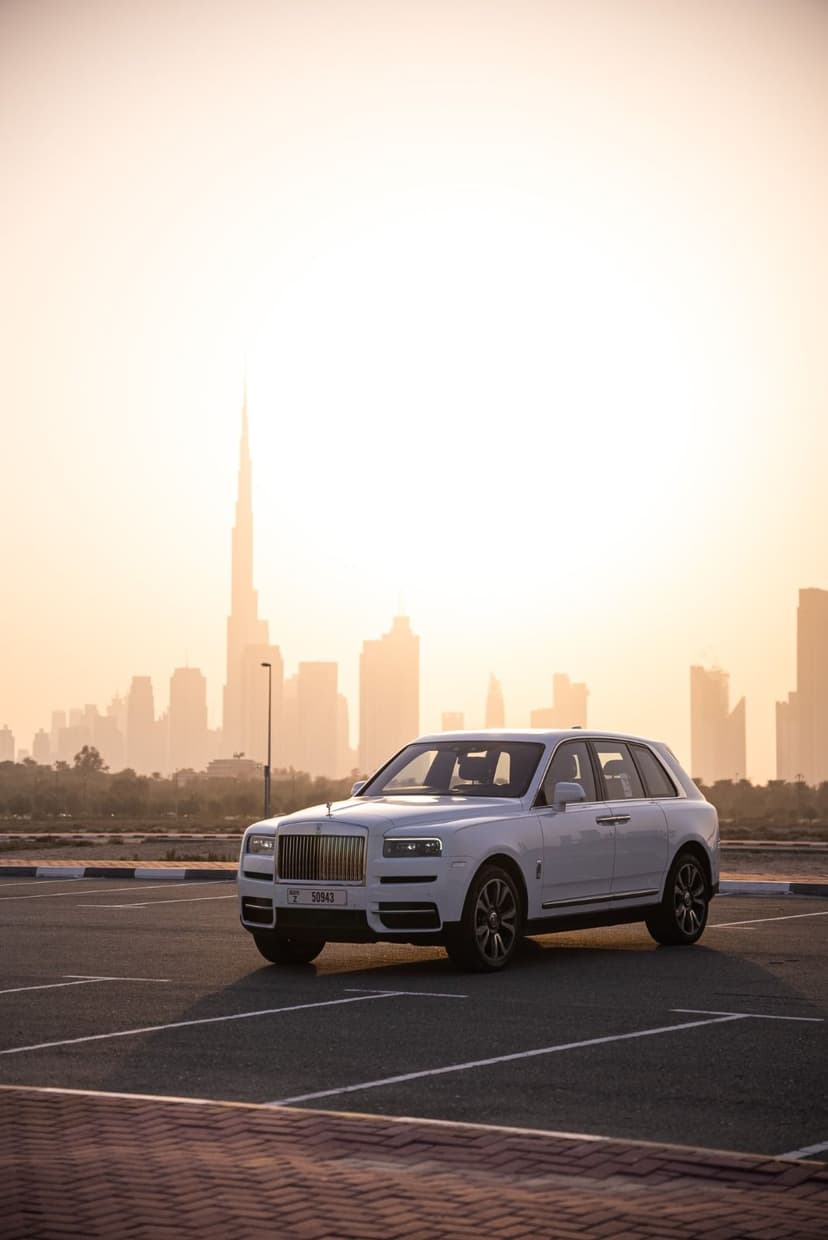 Rent Rolls Royce Cullinan 2023 in UAE