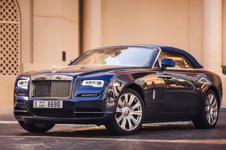 Rent Rolls Royce Dawn 2018 in UAE