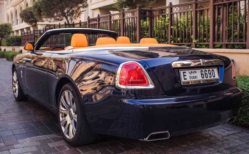 Rent Rolls Royce Dawn 2018 in UAE