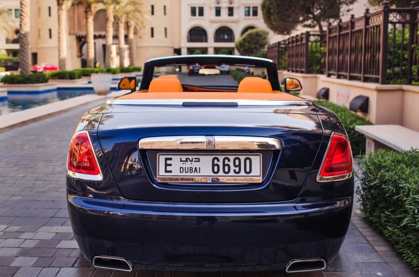 Rent Rolls Royce Dawn 2018 in UAE