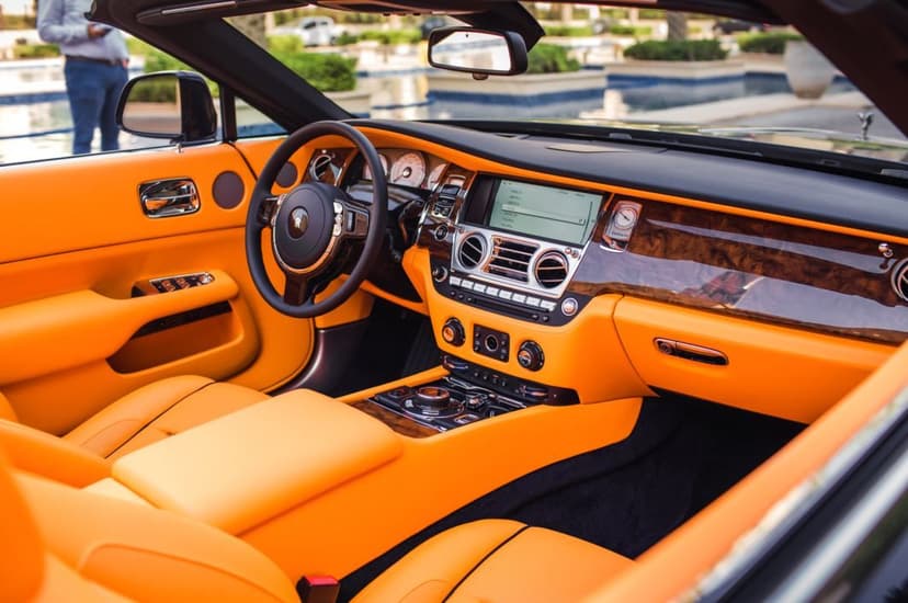 Rent Rolls Royce Dawn 2018 in UAE