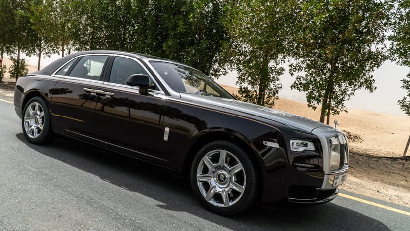 Rent Rolls Royce Ghost 2018 in UAE
