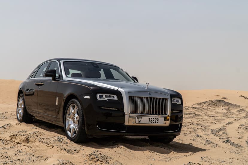 Rent Rolls Royce Ghost 2018 in UAE