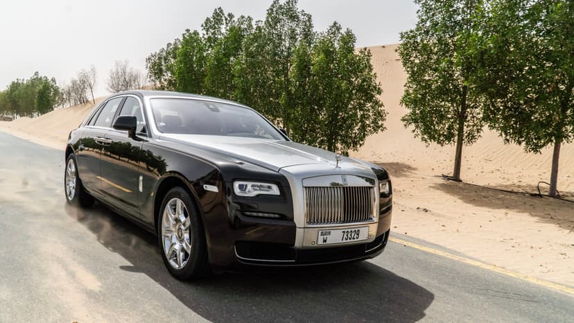 Rent Rolls Royce Ghost 2018 in UAE