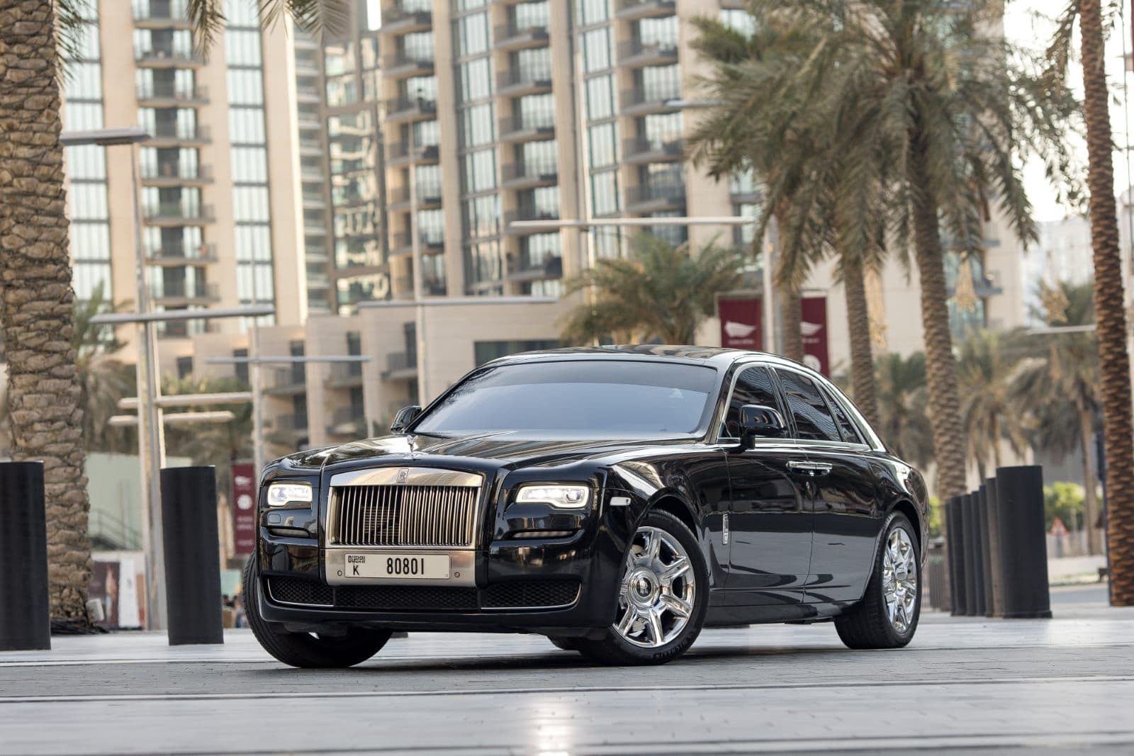 Rent Rolls Royce Ghost 2018 in UAE