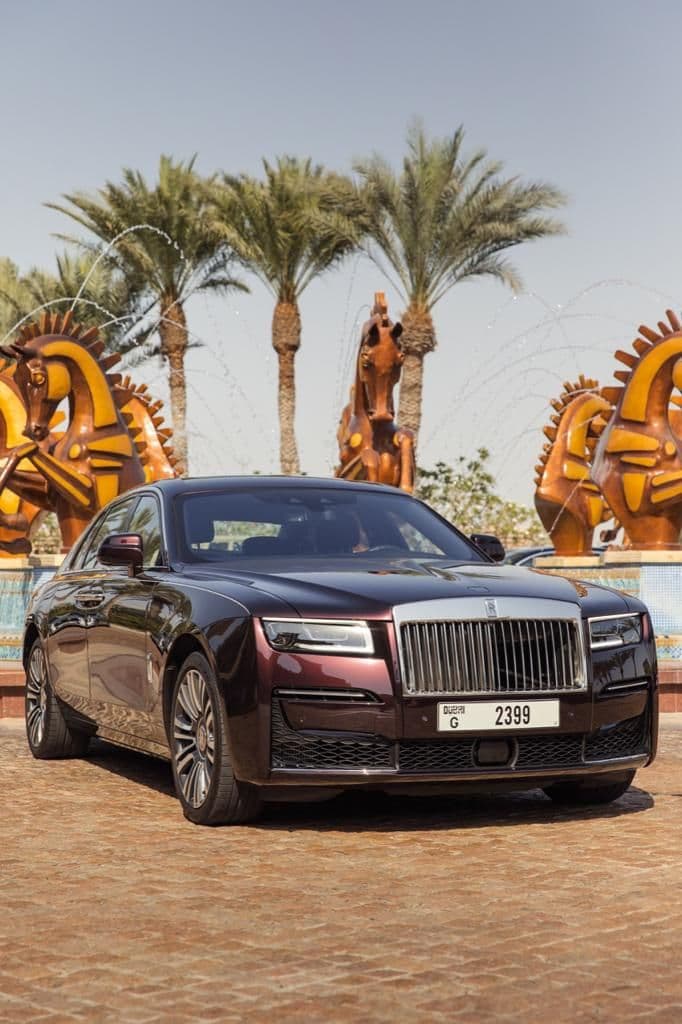 Rent Rolls Royce Ghost 2022 in UAE