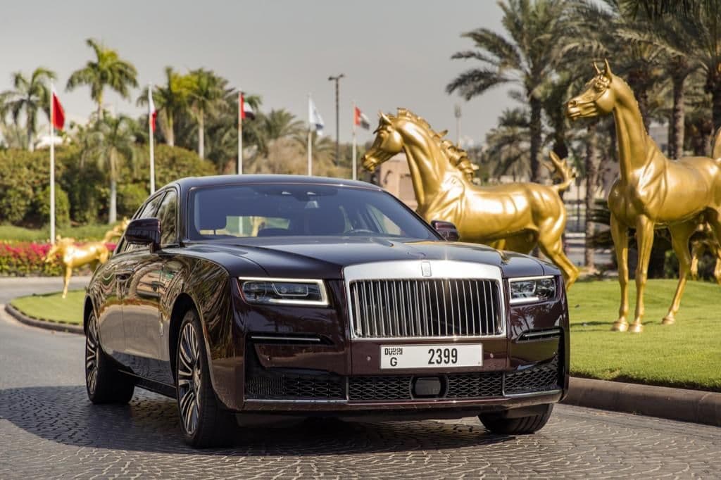 Rent Rolls Royce Ghost 2022 in UAE