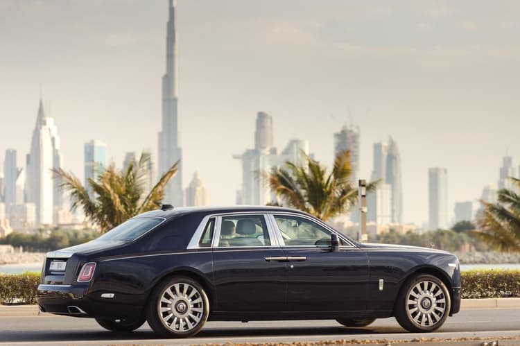 Rent Rolls Royce Phantom 2023 in UAE