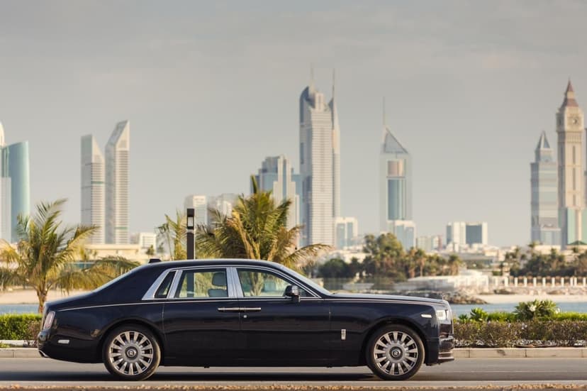 Rent Rolls Royce Phantom 2023 in UAE